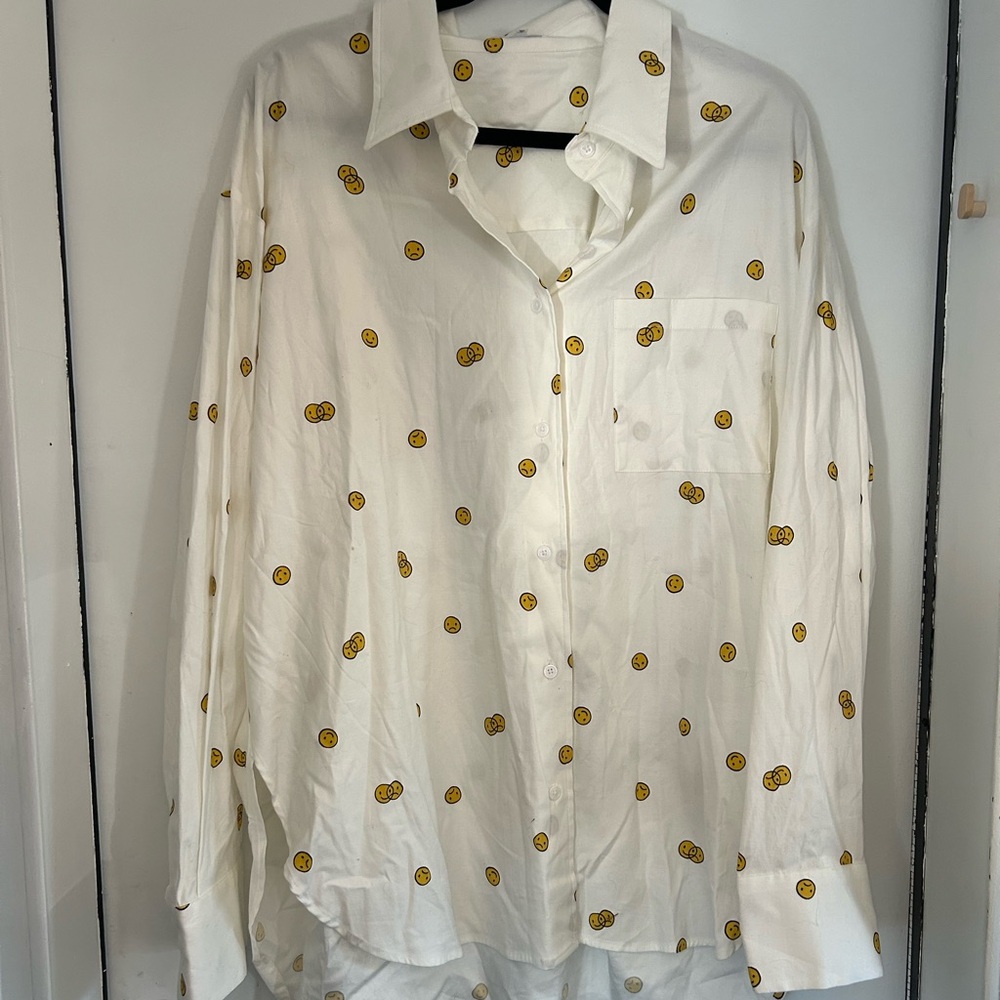 Reformation - Will Oversized Mixed Emotions Shirt